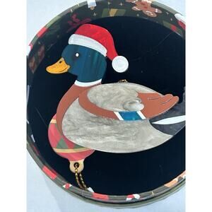 Erstwilder Daphne The Duck Christmas Brooch NIB Festive Holidays